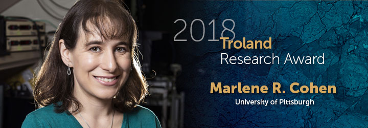 Cohen, Marlene 2018 Troland Research Award 