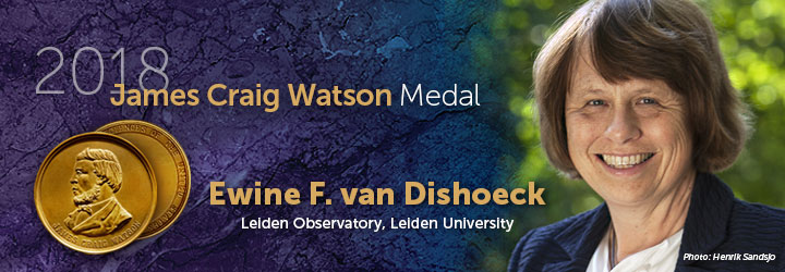 van Dishoeck, Ewine 2018 James Craig Watson Medal