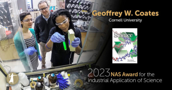 2024 NAS Award for the Industrial Application of Science, Coates social