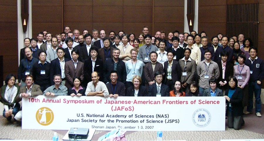 2007 Japanese-American Frontiers of Science symposium - group photo.