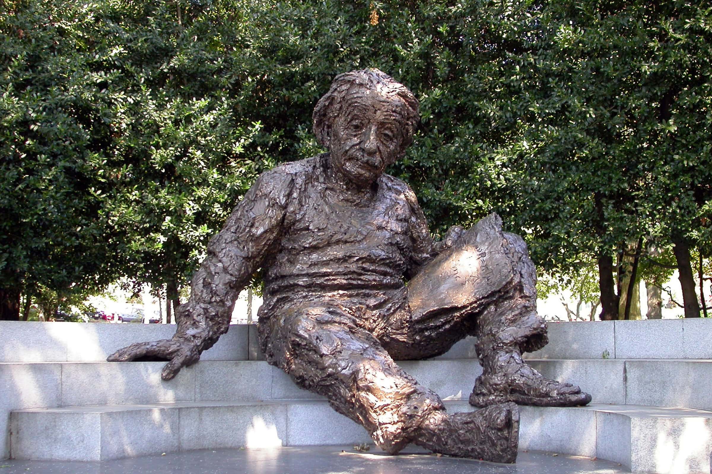 Albert Einstein Memorial Statue