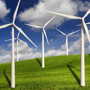 A photo of clean energy wind
