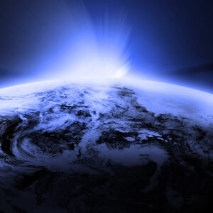 A picture of the earth