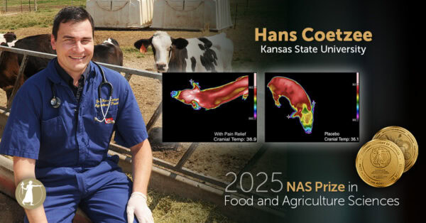 Hans Coetzee 2025 NAS Prize in Food and Agriculture Sciences