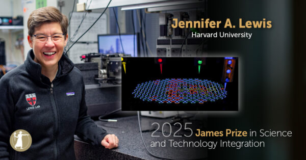 Jennifer A. Lewis 2025 James Prize Recipient