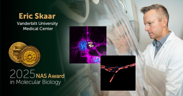 Eric Skaar 2025 NAS Award in Molecular Biology