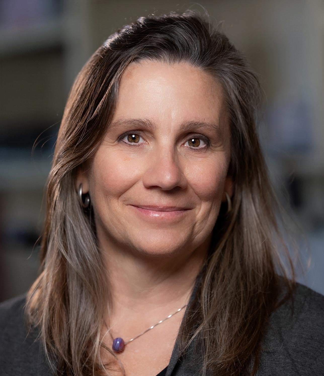 Dr. Jennifer Raymond in her lab at Stanford University, on Wednesday, February 26, 2025, in Stanford, Calif. (Photo by Jim Gensheimer)